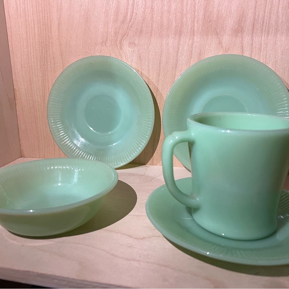 40s-50s Jadeite Fire King Vintage